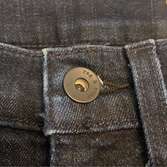 rag & bone Women's Blue and Red Skinny Jeans - Picture 5 of 8